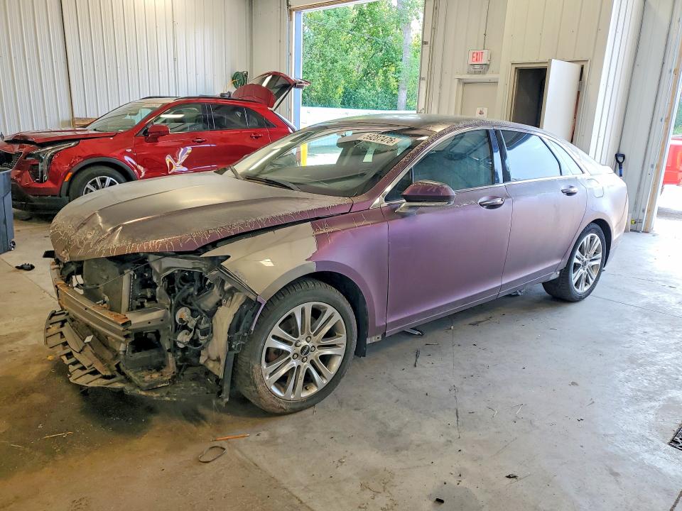2015 Lincoln Mkz VIN 3LN6L2JK8FR622301 COPART salvage auction — FRONT END, Mn - Cert Of Title-Salvage, sold $500 on 2026-07-09 (photo 1)