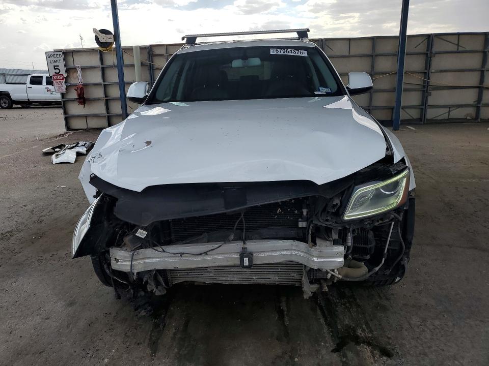 2017 Audi Q5 VIN WA1C2AFP7HA078163 COPART salvage auction — FRONT END, TX - SALVAGE VEHICLE TITLE, sold $2,700 on 2026-07-24 (photo 5)