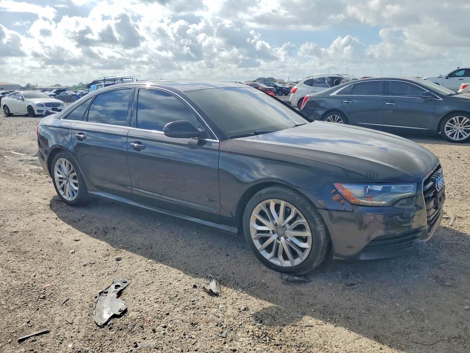 2014 Audi A6 VIN WAUGFAFC2EN111452 COPART salvage auction — MINOR DENT/SCRATCHES, Tx - Certificate Of Title, sold $2,200 on 2026-07-02 (photo 4)