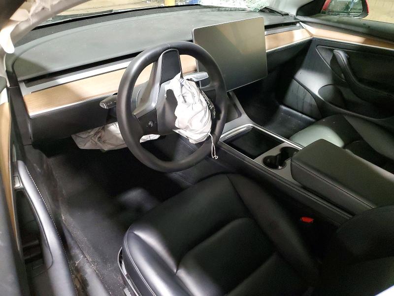 2021 Tesla Model 3 VIN 5YJ3E1EC5MF990982 COPART salvage auction — FRONT END, PA - CERTIFICATE OF SALVAGE, sold $3,150 on 2026-07-28 (photo 8)