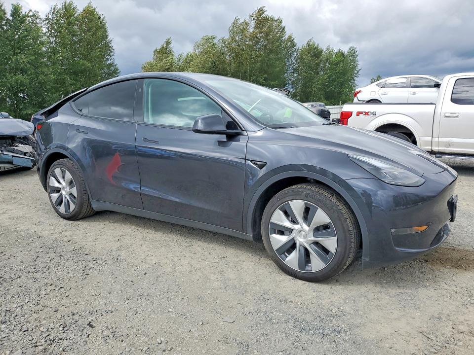 2024 Tesla Model y VIN 7SAYGDEEXRF014144 COPART salvage auction — REAR END, Wa - Bill Of Sale, sold $18,300 on 2026-07-13 (photo 4)