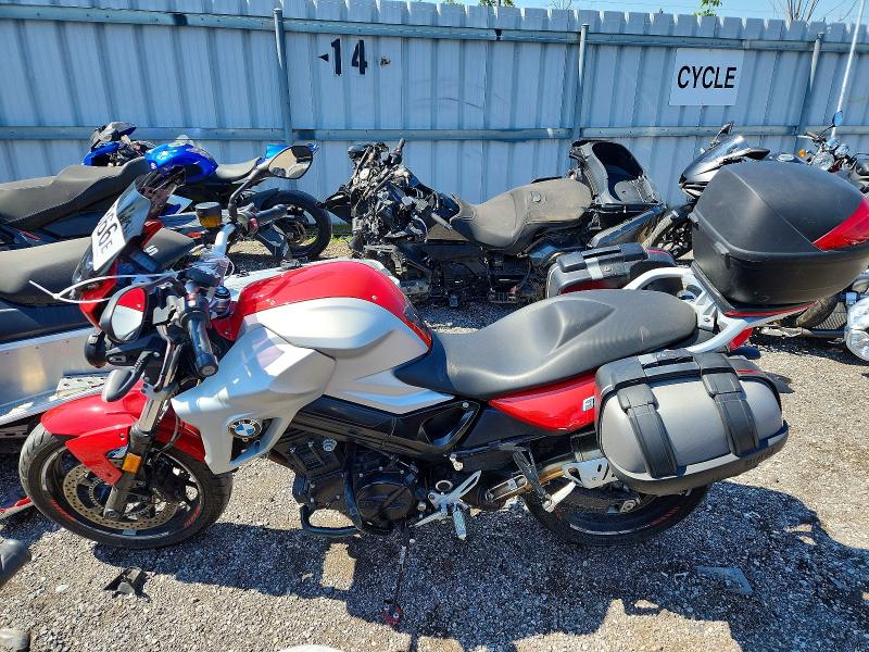 2012 BMW F 800 VIN WB1021708CZ092140 COPART salvage auction — SIDE, On - Permit No Brand - Unfit, sold $1,800 on 2026-07-14 (photo 3)