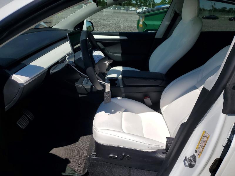 2022 Tesla Model y VIN 7SAYGDEF8NF530375 COPART salvage auction — FRONT END, In - Cert Of Title-Salvage Title, sold $13,600 on 2026-07-14 (photo 7)