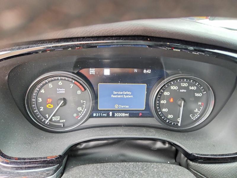 2022 Cadillac VIN 1GYKNDRS9NZ172742 COPART salvage auction — FRONT END, Ks - Cert Of Title-Salvage, sold $9,500 on 2026-07-22 (photo 9)