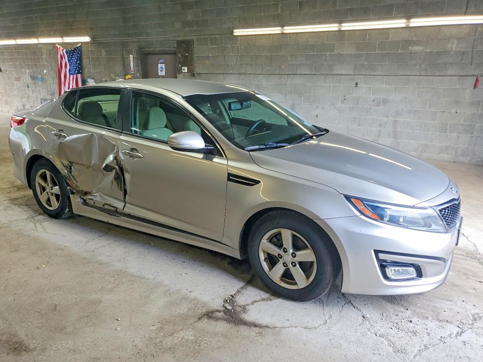 2015 Kia Optima VIN KNAGM4A76F5577954 COPART salvage auction — SIDE, Ny - Mv-907A Salvage Certificate, sold $600 on 2026-07-06 (photo 4)