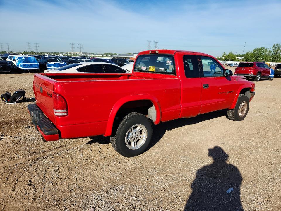 1999 Dodge Dakota VIN 1B7GG22Y3XS304382 COPART salvage auction — FRONT END, Il - Salvage Certificate, sold $325 on 2026-07-09 (photo 3)