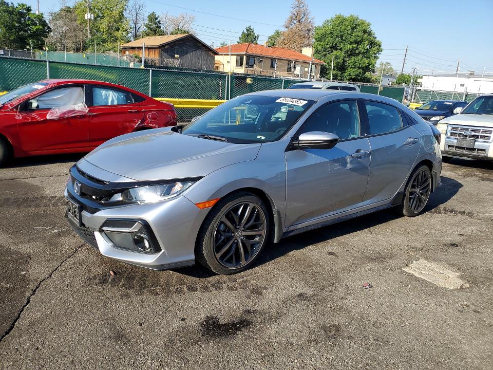 2021 Honda Civic VIN SHHFK7H47MU416959 COPART salvage auction — SIDE, Co - Salvage Title, sold $7,500 on 2026-07-07 (photo 1)