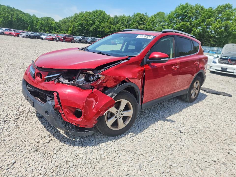 2014 Toyota Rav 4 VIN JTMRFREV6ED067734 COPART salvage auction — FRONT END, Ma - Cert Of Title-Reconstrctd Coll, sold $3,950 on 2026-07-06 (photo 1)