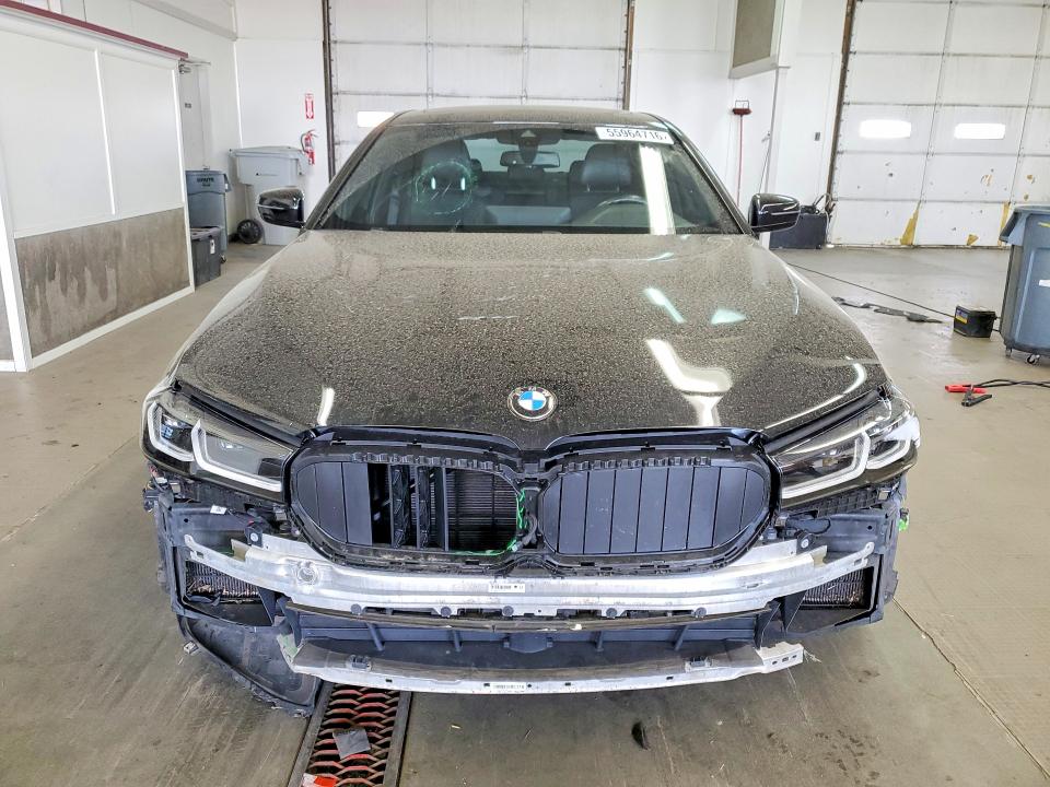 2021 BMW 5er VIN WBA73BJ09MCF80160 COPART salvage auction — FRONT END, Wa - Bill Of Sale, sold $23,400 on 2026-08-28 (photo 5)