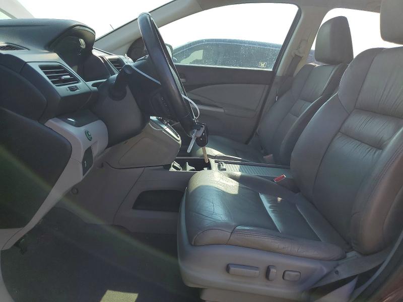 2012 Honda Cr-v VIN 5J6RM3H72CL036736 COPART salvage auction — REAR END, Tx - Salvage Vehicle Title, sold $3,250 on 2026-07-02 (photo 7)