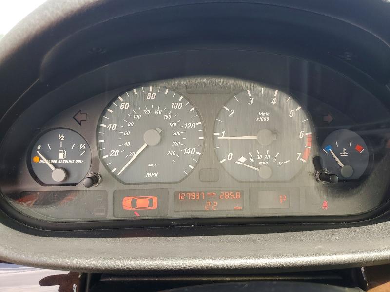 2001 BMW 3er VIN WBABS334X1JY55204 COPART salvage auction — HAIL, Tx - Certificate Of Title, sold $1,600 on 2026-07-13 (photo 9)