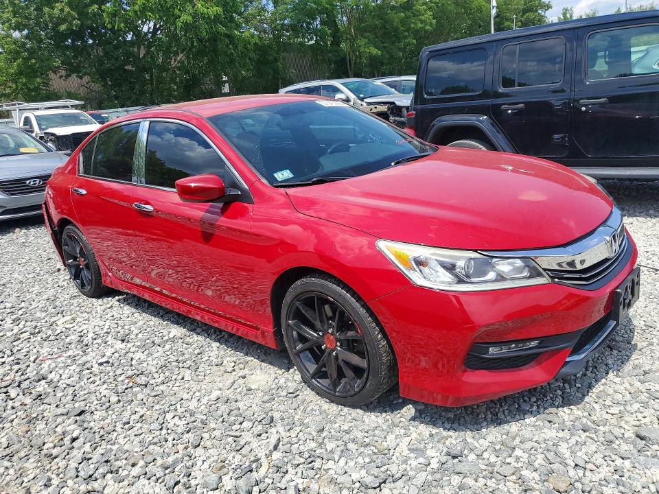2016 Honda VIN 1HGCR2F59GA049382 COPART salvage auction — REAR END, Ma - Cert Of Title-Reconstrctd Coll, sold $3,050 on 2026-07-06 (photo 4)