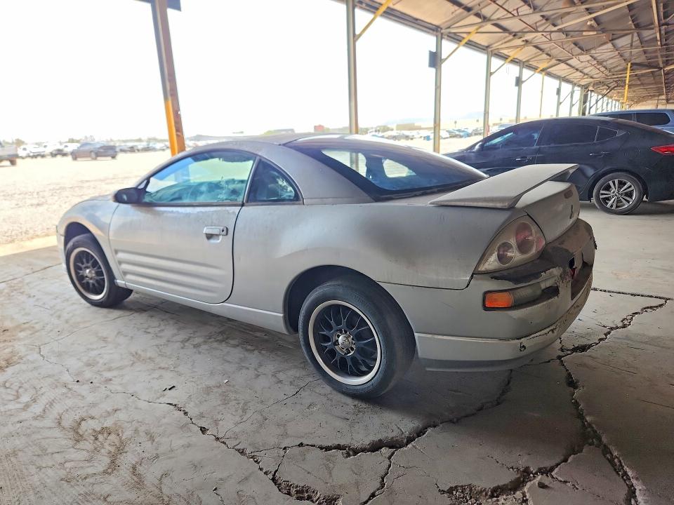 2002 Mitsubishi ECLIPSE VIN 4A3AC44G32E095750 COPART salvage auction — MINOR DENT/SCRATCHES, Az - Certificate Of Title, sold $475 on 2026-09-09 (photo 2)