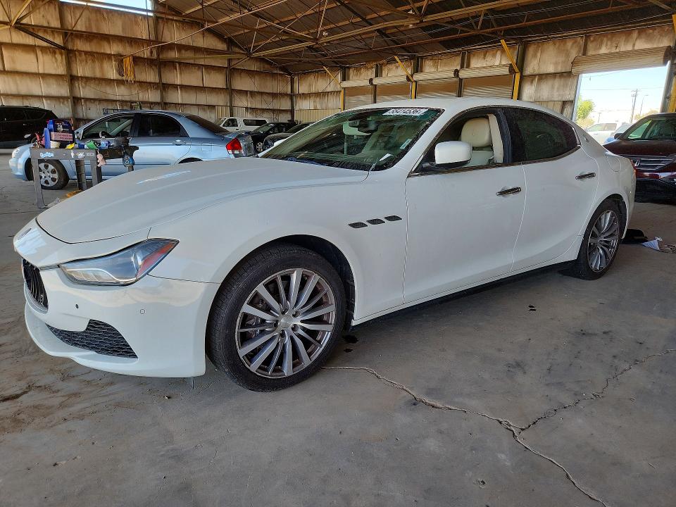 2015 Maserati VIN ZAM57XSA7F1130498 COPART salvage auction — MECHANICAL, Az - Certificate Of Title, sold $200 on 2026-08-10 (photo 1)