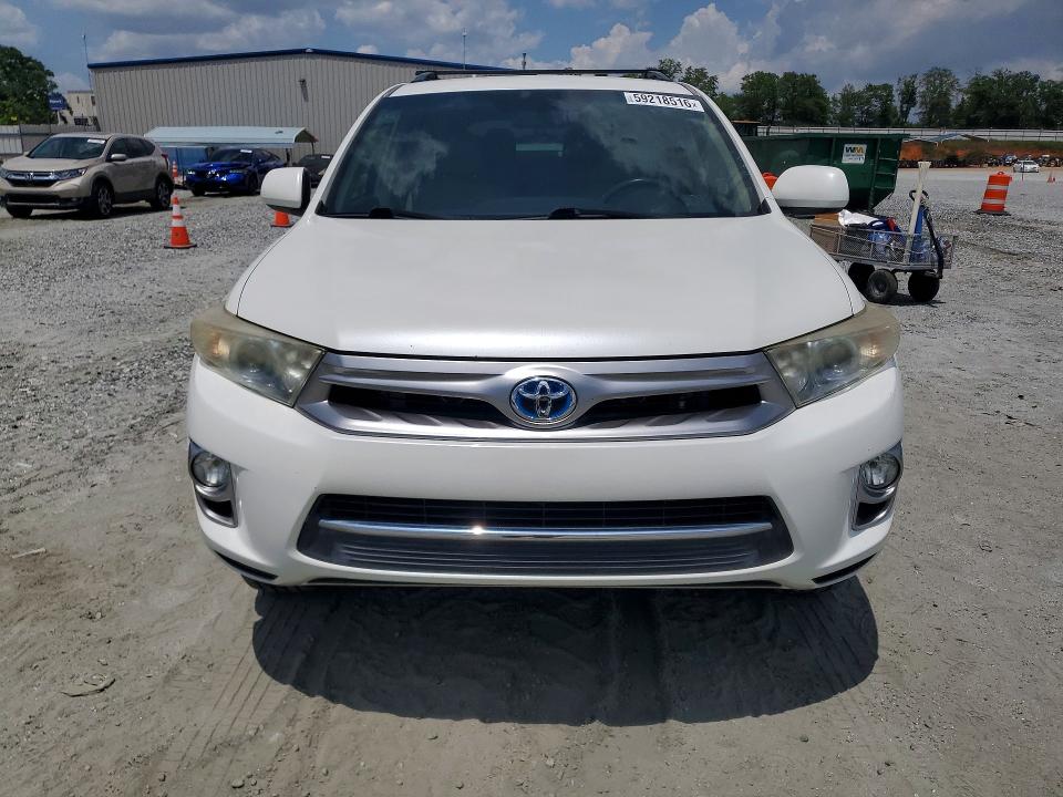 2012 Toyota Highlander VIN JTEBC3EH8C2004155 COPART salvage auction — MINOR DENT/SCRATCHES, Sc - Certificate Of Title (P), sold $6,500 on 2026-07-29 (photo 5)