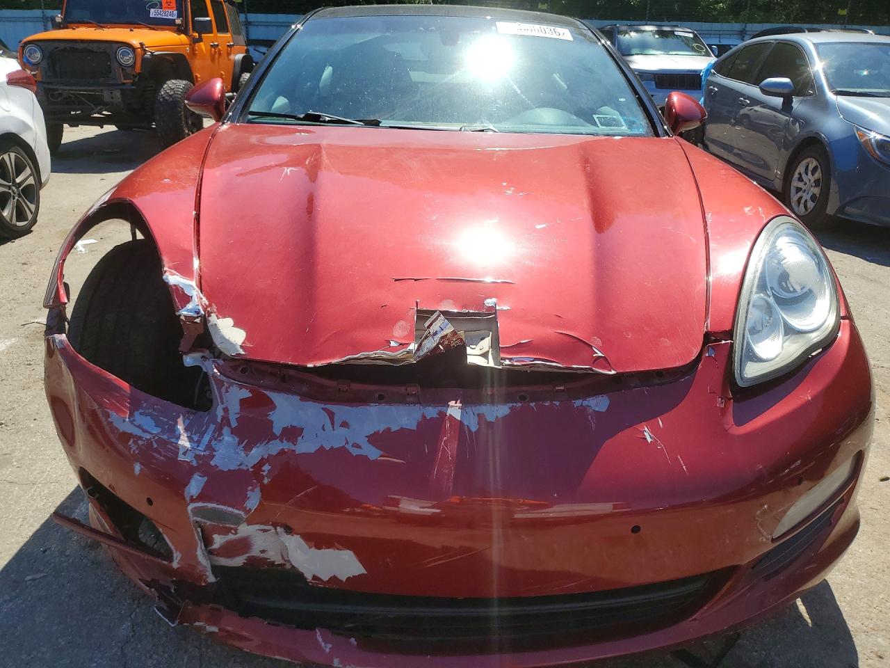 2014 Porsche Panamera VIN WP0AA2A77EL014489 COPART salvage auction — Front End, GA - BILL OF SALE - PARTS ONLY, sold $575 on 2026-06-30 (photo 5)