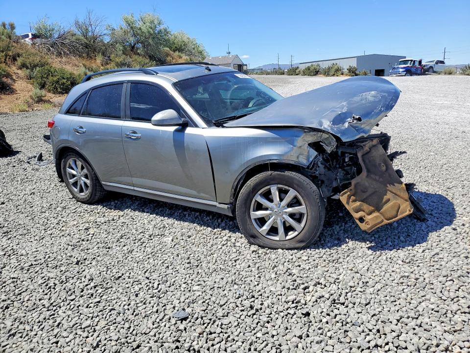 2008 Infiniti Fx35 VIN JNRAS08WX8X204301 COPART salvage auction — FRONT END, NV - SALVAGE TITLE, sold $90 on 2026-07-16 (photo 4)