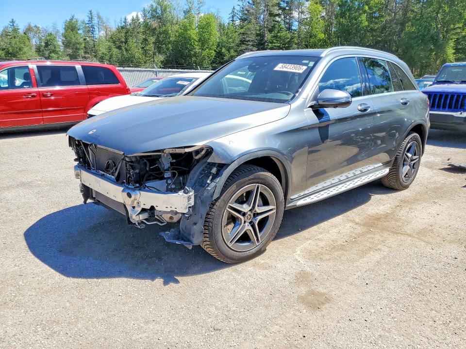 2020 Mercedes-benz Glc class VIN WDC0G8EB8LV229421 COPART salvage auction — FRONT END, ON - PERMIT SALVAGE, sold $750 on 2026-07-28 (photo 1)