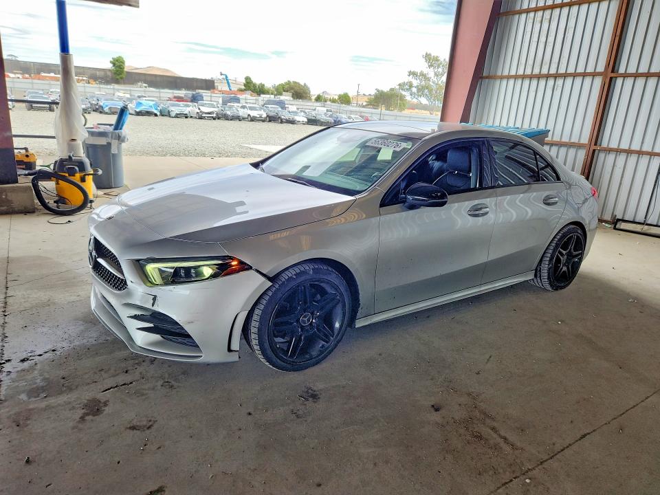 2019 Mercedes-benz A-class VIN WDD3G4EB4KW011874 COPART salvage auction — FRONT END, CA - SALVAGE CERTIFICATE, sold $8,300 on 2026-07-20 (photo 1)