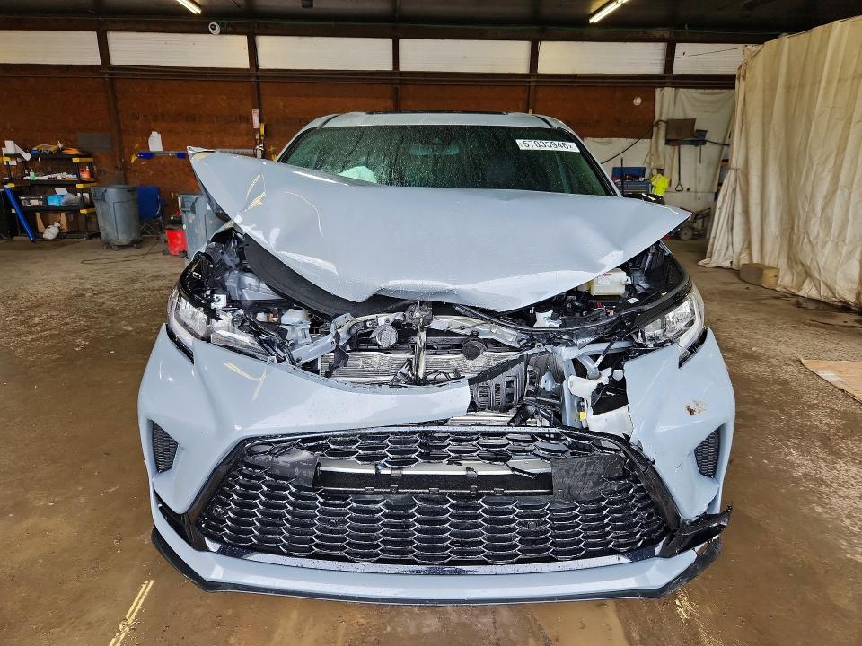 2025 Toyota Sienna VIN 5TDDSKFC3SS169261 COPART salvage auction — FRONT END, Pa - Certificate Of Salvage, sold $14,300 on 2026-07-23 (photo 5)