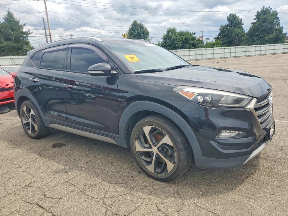 2017 Hyundai Tucson VIN KM8J3CA26HU294873 COPART salvage auction — FRONT END, Oh - Certificate Of Title (P), sold $4,900 on 2026-07-22 (photo 4)