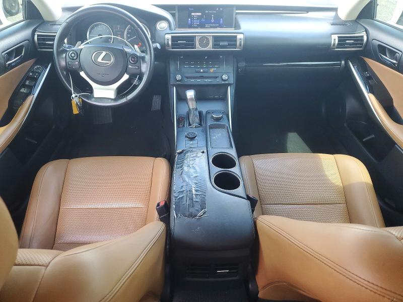 2016 Lexus Is VIN JTHBA1D23G5008323 COPART salvage auction — FRONT END, Ga - Certificate Of Title, sold $2,350 on 2026-07-24 (photo 8)