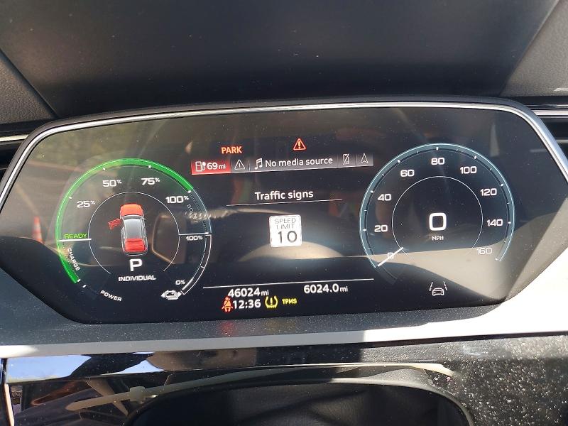 2021 Audi VIN WA1LAAGE5MB029094 COPART salvage auction — FRONT END, Salvage Title, sold $12,300 on 2026-07-09 (photo 9)