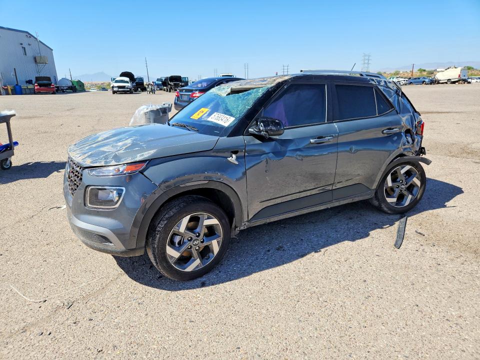 2026 Hyundai VIN KMHRC8A36TU436205 COPART salvage auction — ROLLOVER, AZ - CERT OF TITLE - SALVAGE, sold $1,000 on 2026-07-24 (photo 1)