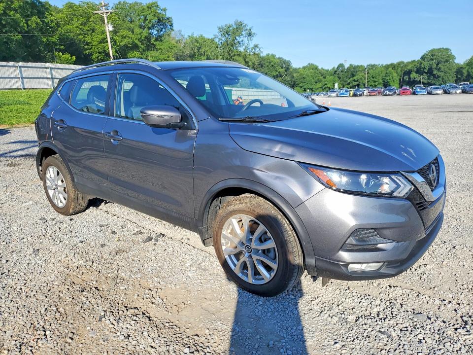 2021 Nissan Rogue VIN JN1BJ1BV8MW569205 COPART salvage auction — REAR END, Nc - Salvage Certificate Of Title, sold $3,500 on 2026-07-15 (photo 4)
