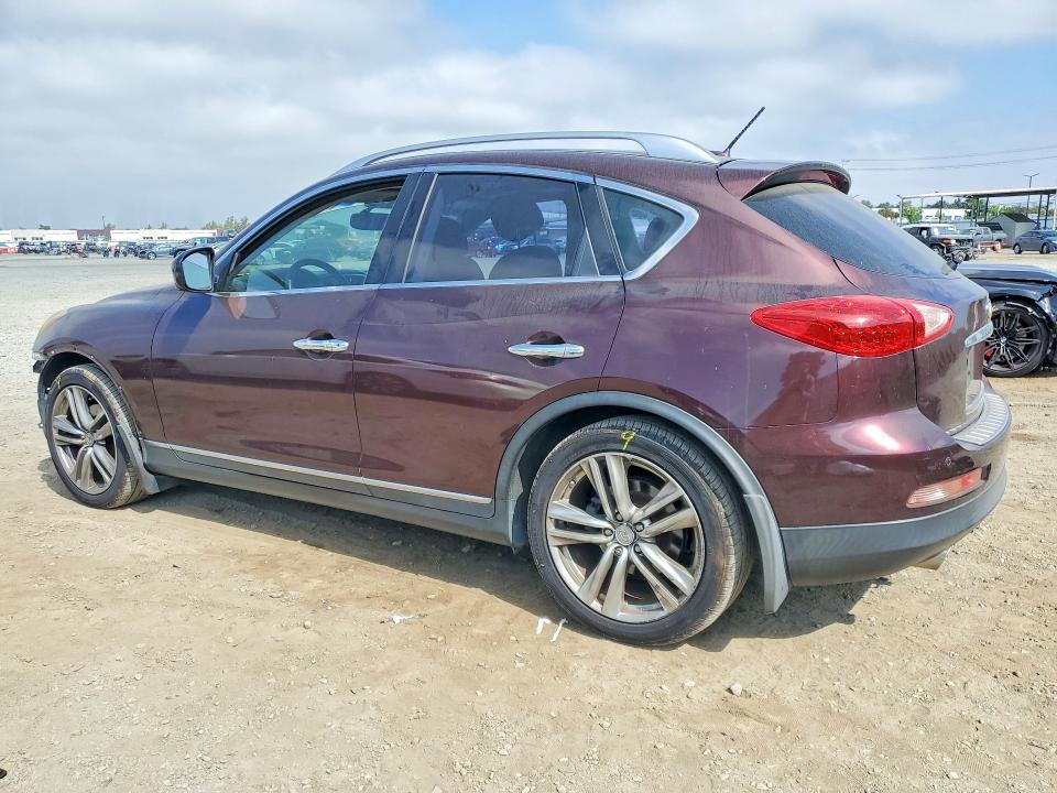 2012 Infiniti Ex VIN JN1AJ0HP9CM400173 COPART salvage auction — SIDE, Ca - Salvage Certificate, sold $1,450 on 2026-07-31 (photo 2)