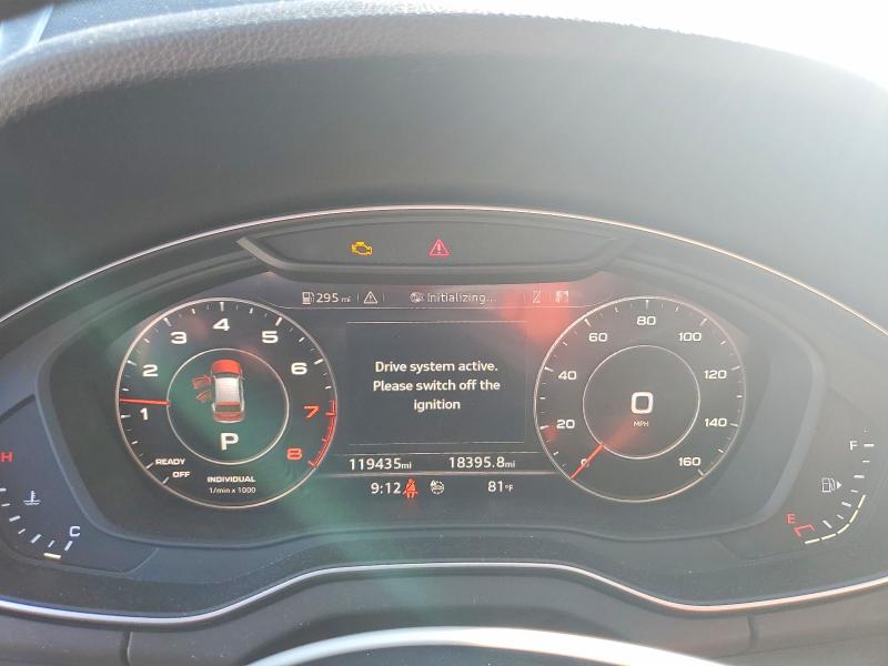 2019 Audi Q5 VIN WA1BNAFY6K2133487 COPART salvage auction — FRONT END, Ia - Cert Of Title-Salvage Title, sold $8,300 on 2026-07-24 (photo 9)