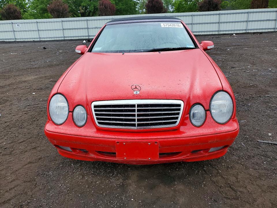2001 Mercedes-benz Clk-class VIN WDBLK65G61T074893 COPART salvage auction — WATER/FLOOD, Ct - Cert Of Title-Flood Salvage, sold $525 on 2026-07-21 (photo 5)