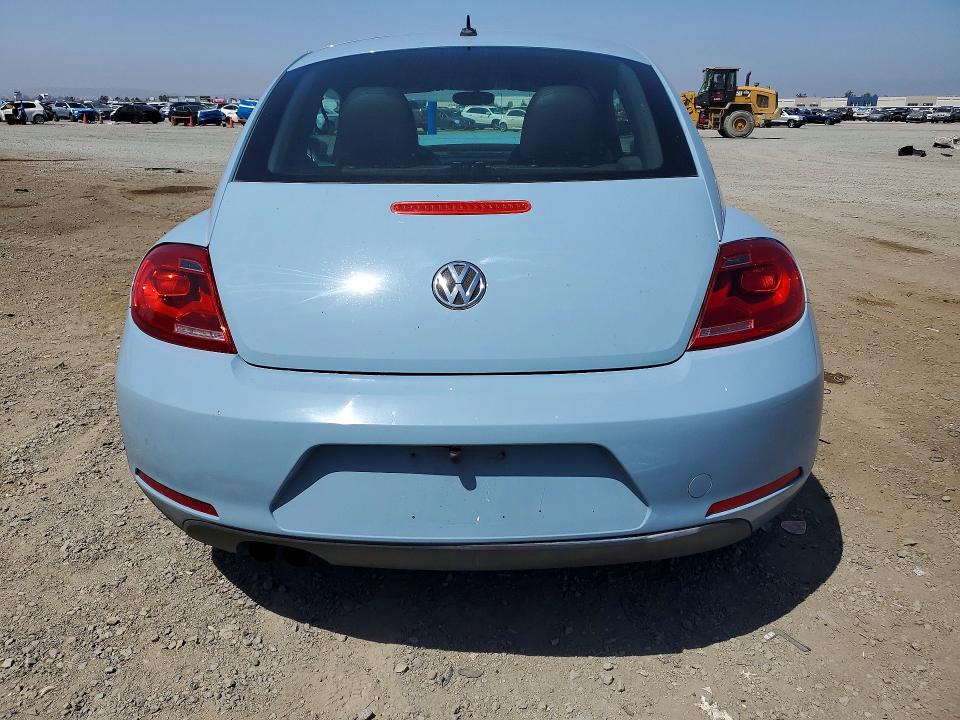 2012 Volkswagen Beetle VIN 3VWJP7AT3CM620020 COPART salvage auction — FRONT END, Ca - Salvage Certificate, sold $425 on 2026-07-02 (photo 6)
