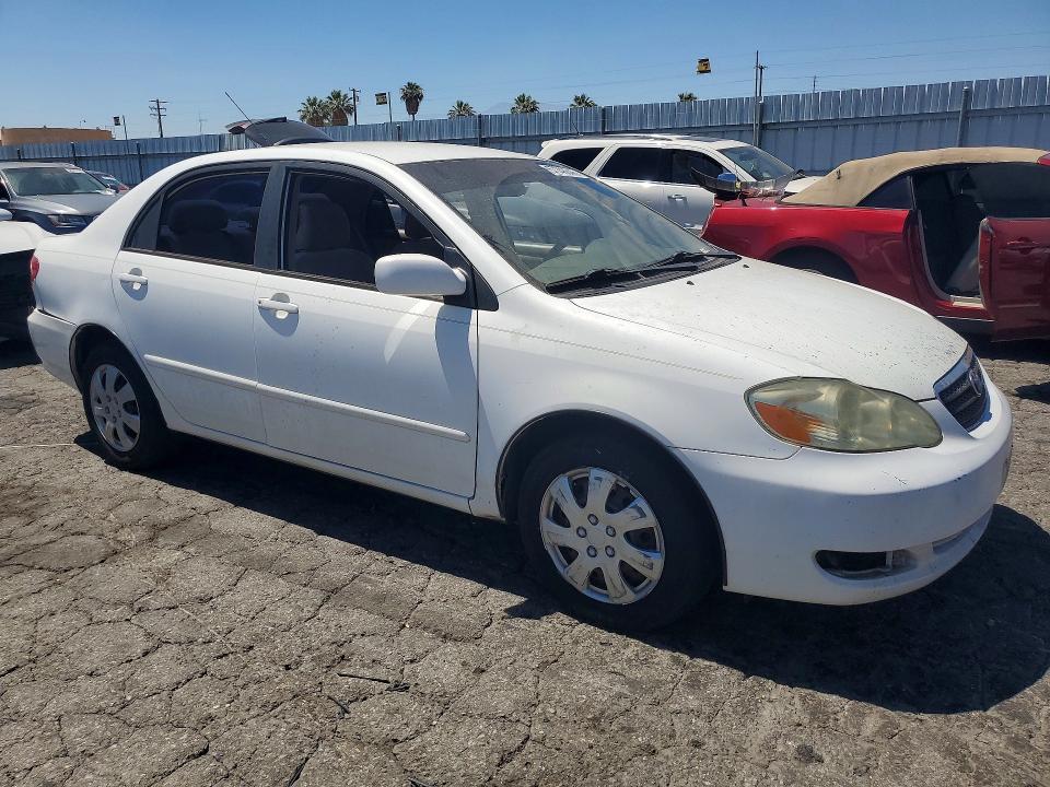 2005 Toyota Corolla VIN 1NXBR32E75Z498301 COPART salvage auction — VANDALISM, CA - SALVAGE CERTIFICATE, sold $1,200 on 2026-07-02 (photo 4)