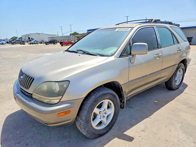 1999 Lexus Rx VIN JT6GF10U5X0035771 COPART salvage auction — NORMAL WEAR, Tx - Certificate Of Title (P), sold $650 on 2026-07-09 (photo 1)