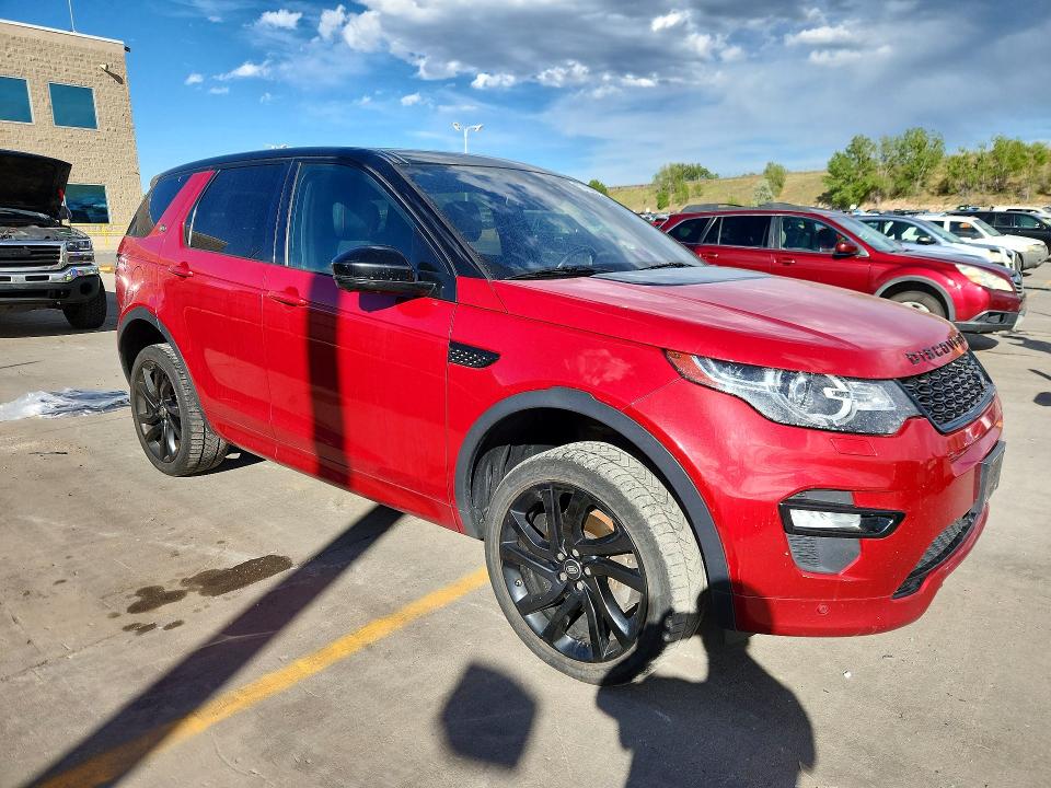 2017 Land rover Discovery VIN SALCR2BG0HH689892 COPART salvage auction — FRONT END, Co - Certificate Of Title, sold $3,050 on 2026-07-08 (photo 4)