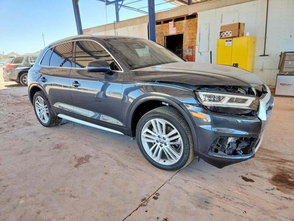 2018 Audi Q5 VIN WA1BNAFYXJ2217455 COPART salvage auction — FRONT END, AZ - CERT OF TITLE - SALVAGE, sold $7,999 on 2026-07-25 (photo 4)