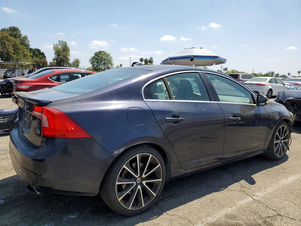 2016 Volvo S60 VIN YV126MFK6G2413542 COPART salvage auction — FRONT END, Ca - Salvage Certificate, sold $2,050 on 2026-07-02 (photo 3)
