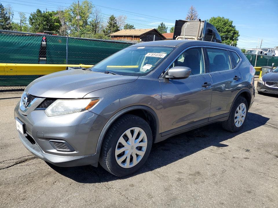 2016 Nissan Rogue sport VIN KNMAT2MV0GP621740 COPART salvage auction — HAIL, CO - CERTIFICATE OF TITLE, sold $2,600 on 2026-07-09 (photo 1)