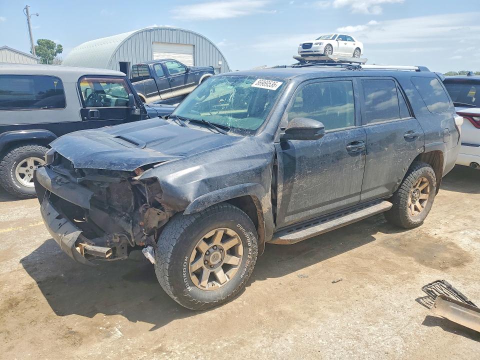 2015 Toyota 4runner VIN JTEBU5JR3F5238178 COPART salvage auction — FRONT END, Ks - Cert Of Title-Salvage, sold $4,500 on 2026-07-08 (photo 1)