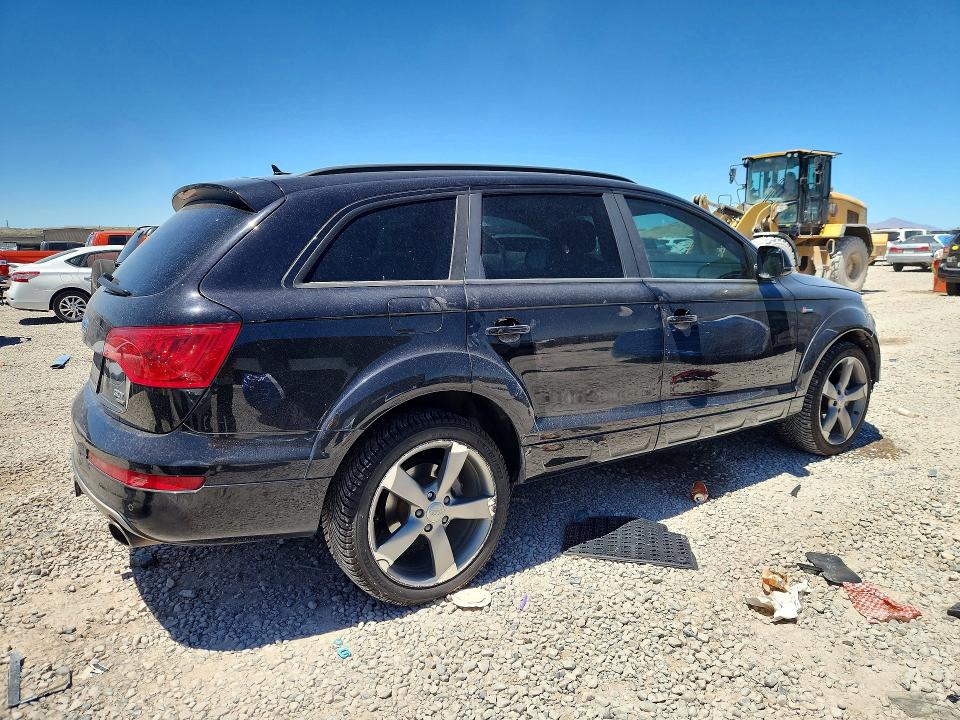2014 Audi Q7 VIN WA1CGAFEXED019862 COPART salvage auction — FRONT END, UT - SALVAGE CERTIFICATE, sold $1,450 on 2026-07-31 (photo 3)