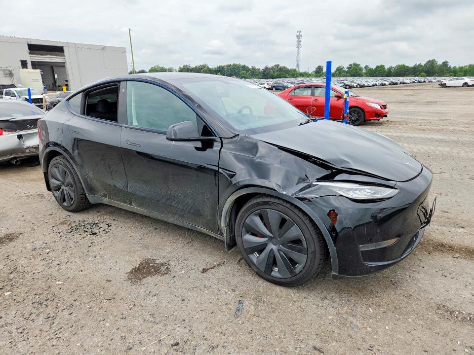 2023 Tesla Model y VIN 7SAYGDEE0PA022991 COPART salvage auction — FRONT END, Va - Cert Of Title - Salvage, sold $10,400 on 2026-07-15 (photo 4)