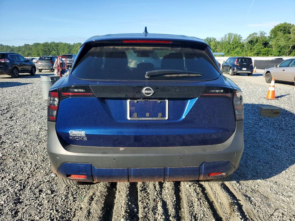 2025 Nissan Kicks VIN 3N8AP6CA9SL399914 COPART salvage auction — FRONT END, Sc - Cert Of Title-Salvage, sold $7,400 on 2026-07-27 (photo 6)