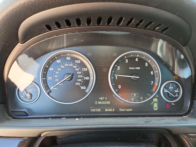 2015 BMW 5er VIN WBA5A5C59FD520610 COPART salvage auction — FRONT END, TX - SALVAGE VEHICLE TITLE, sold $20 on 2026-07-29 (photo 9)