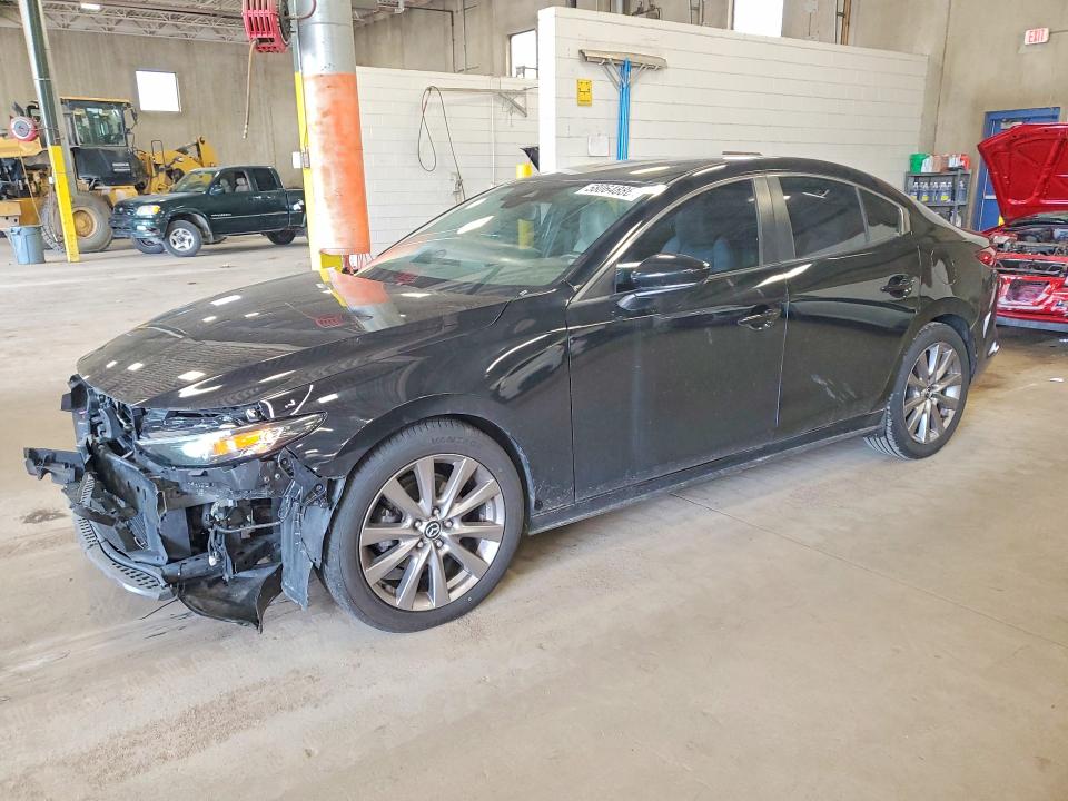 2019 Mazda 3 VIN JM1BPBAM4K1121337 — COPART salvage auction photo