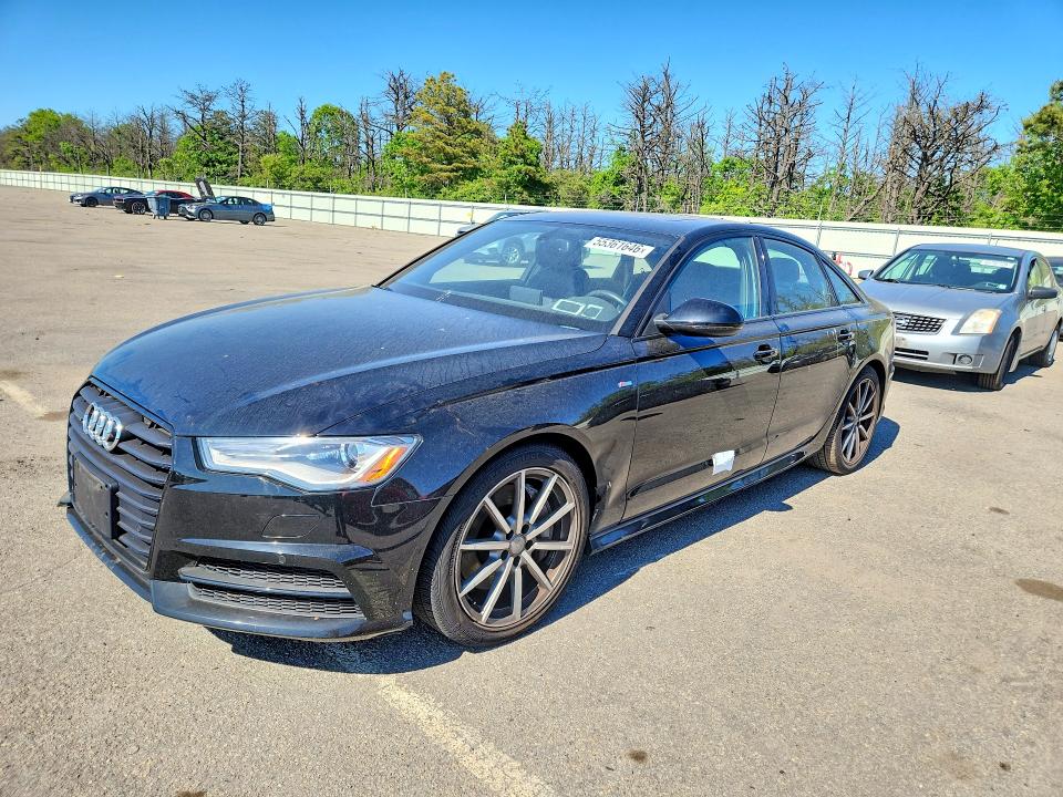 2018 Audi A6 VIN WAUF8AFC5JN077765 COPART salvage auction — WATER/FLOOD, Ny - Mv907A-Flood Salvage, sold $3,700 on 2026-07-13 (photo 1)