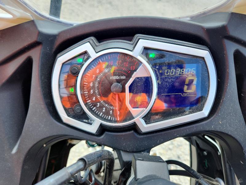 2025 Fgyn Motorcycle VIN H0DPBFG92SX125591 COPART salvage auction — FRONT END, FL - CERT OF TITLE SLVG REBUILDABLE, sold $125 on 2026-07-02 (photo 7)