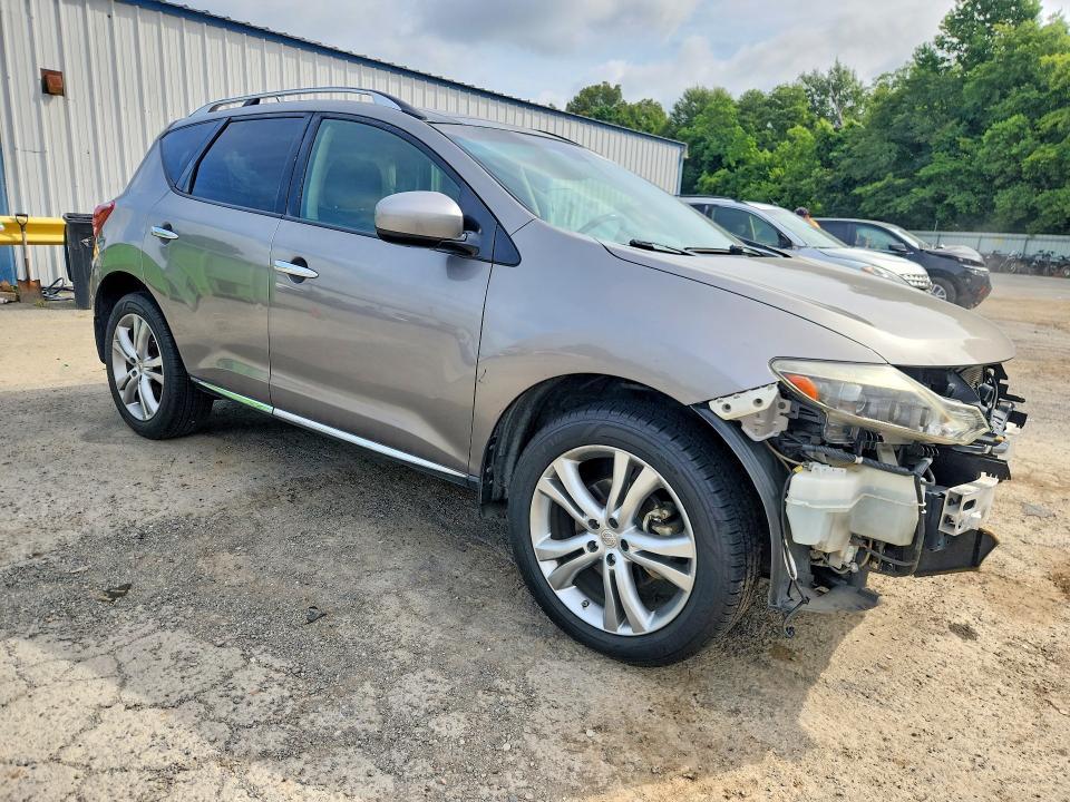 2011 Nissan Murano VIN JN8AZ1MU4BW067766 COPART salvage auction — FRONT END, LA - CERT OF TITLE-SALVAGE, sold $800 on 2026-07-23 (photo 4)