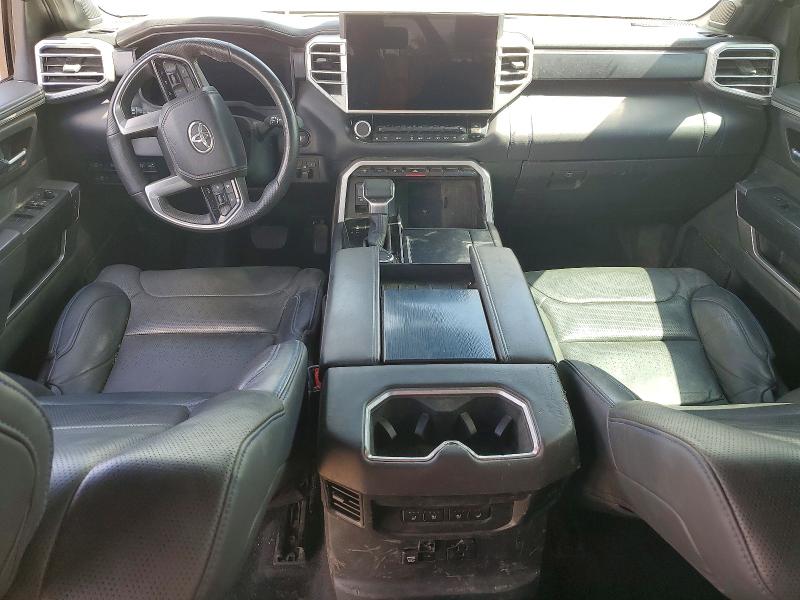 2025 Toyota Tundra VIN 5TFNC5DBXSX093206 COPART salvage auction — MINOR DENT/SCRATCHES, Tx - Salvage Vehicle Title, sold $27,000 on 2026-07-08 (photo 8)