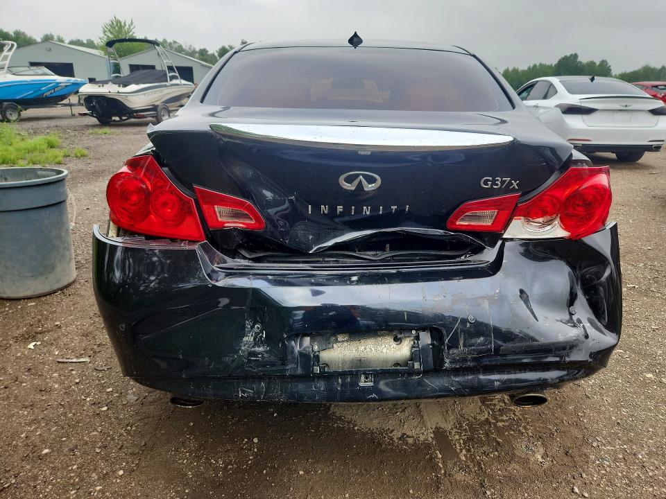 2011 Infiniti G37 VIN JN1CV6AR6BM408838 COPART salvage auction — REAR END, ON - PERMIT SALVAGE, sold $325 on 2026-07-28 (photo 6)